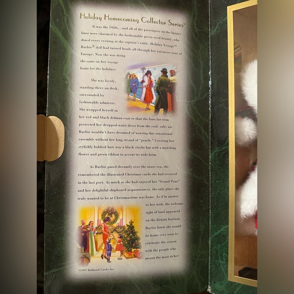 HALLMARK SPECIAL EDITION HOLIDAY VOYAGE BARBIE 1997 - Picture 7 of 11